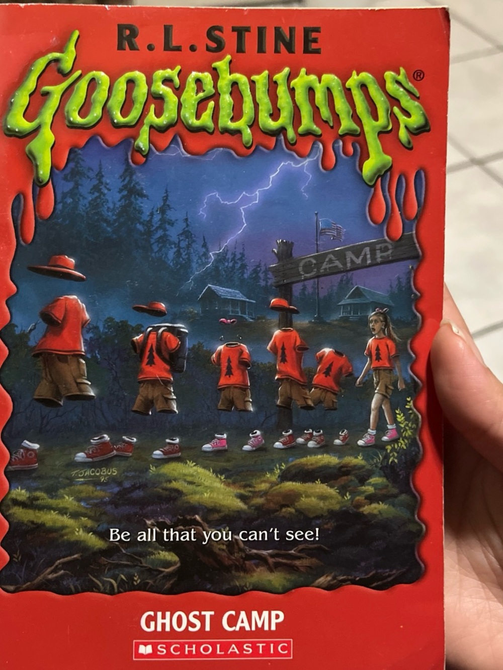 Goosebumps- Ghost Camp by R.L. Stine